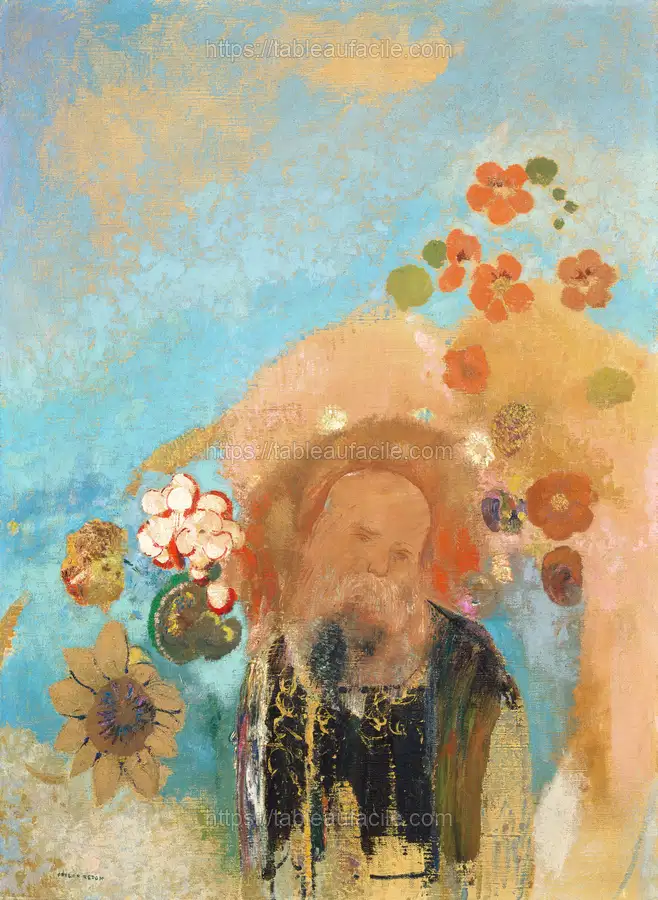 Evocation of Roussel (1912) by Odilon Redon apercu