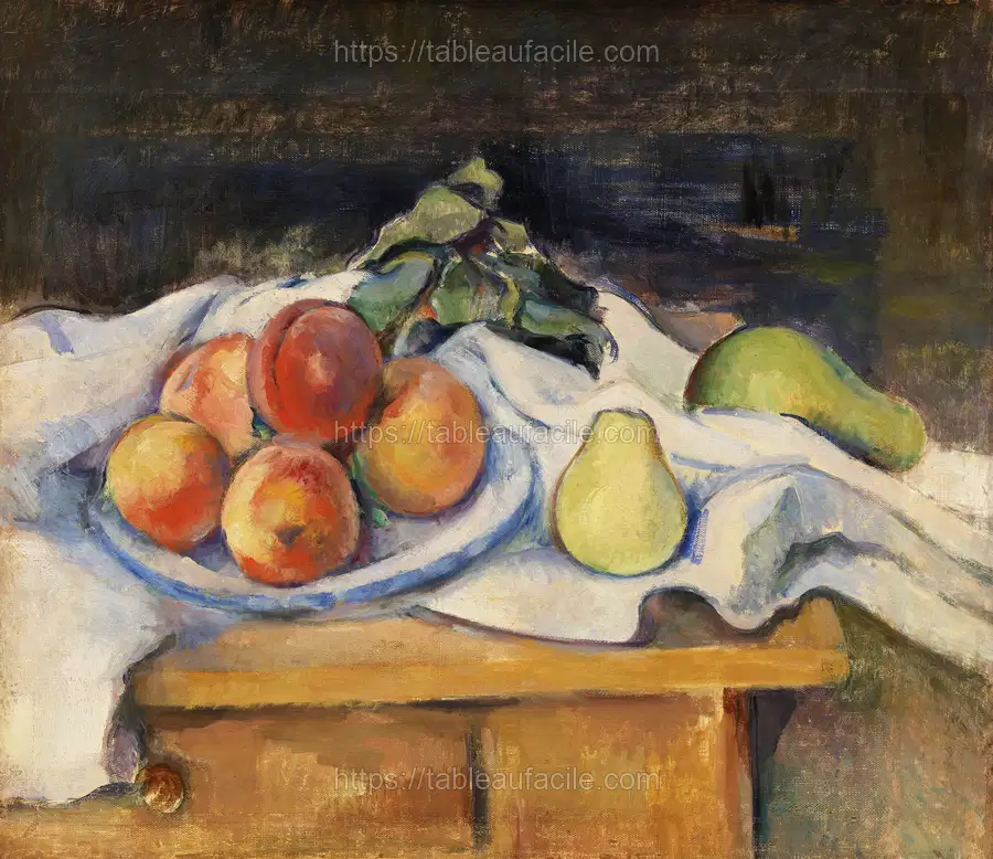 Fruit on a Table (Fruits sur la table) (ca. 1890–1893) by Paul Cézanne apercu