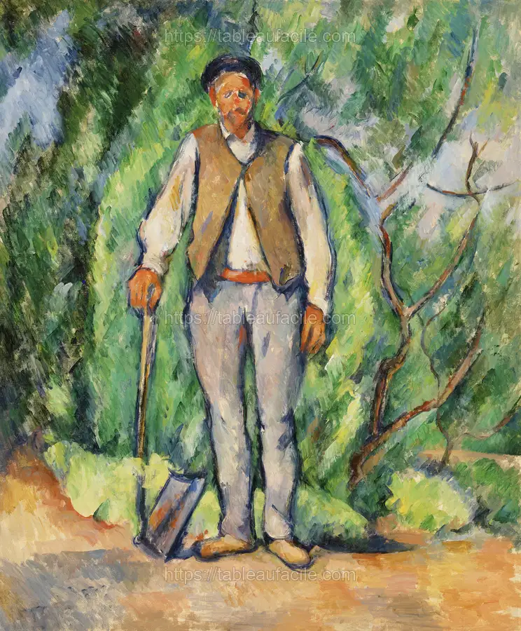 Gardener (Le Jardinier) (ca. 1885) by Paul Cézanne apercu