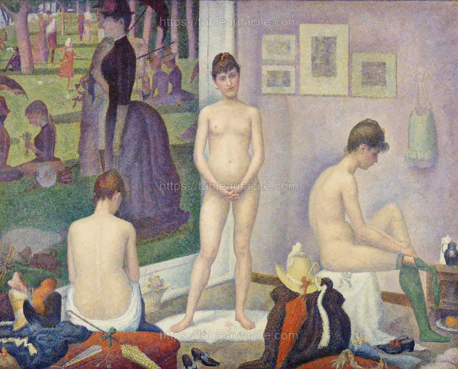 Georges Seurat Models (Poseuses) apercu