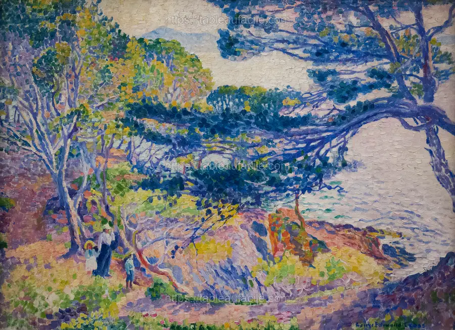 Henri Edmond Cross - Kap Layet apercu