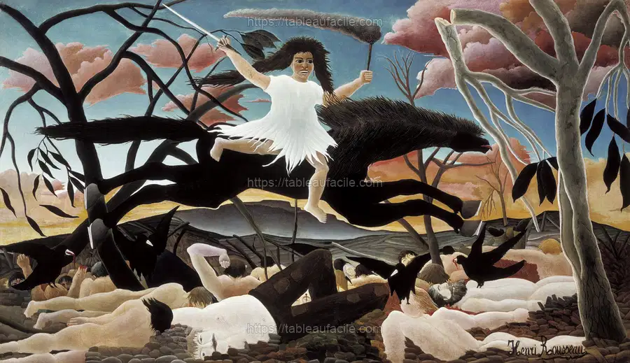 Henri Rousseau_s War (La Guerre) (1894) apercu