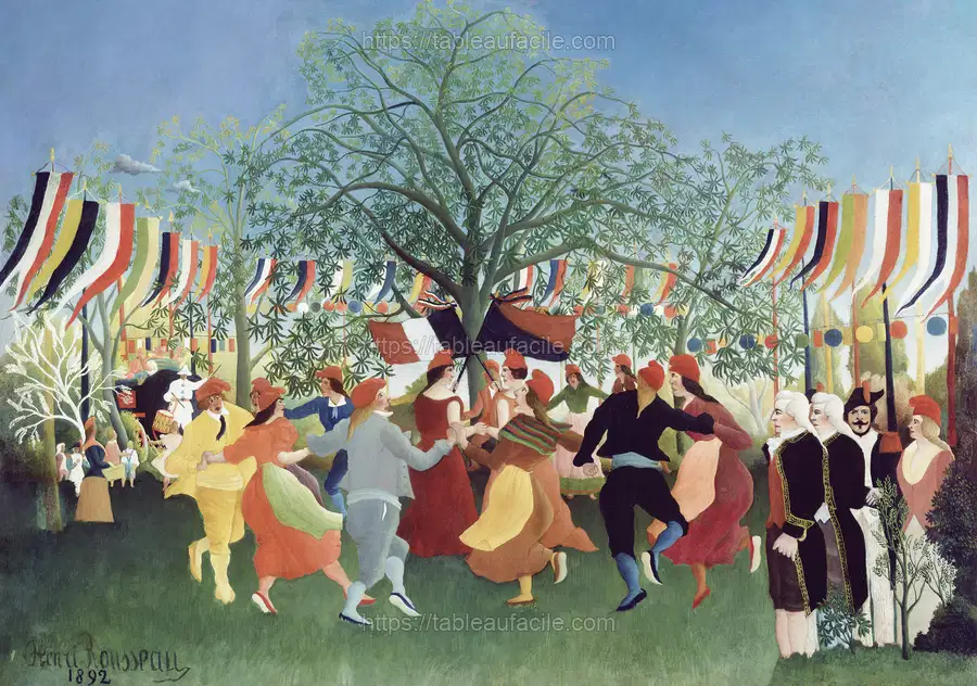 Henri Rousseau_s a Centennial of Independence (1892) apercu