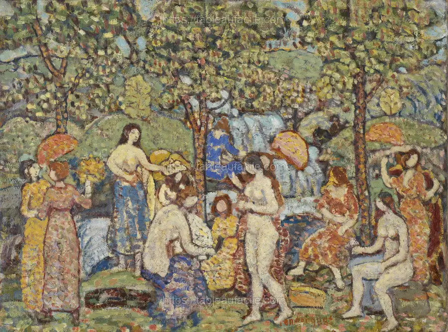 Idyl by Maurice Brazil Prendergast apercu