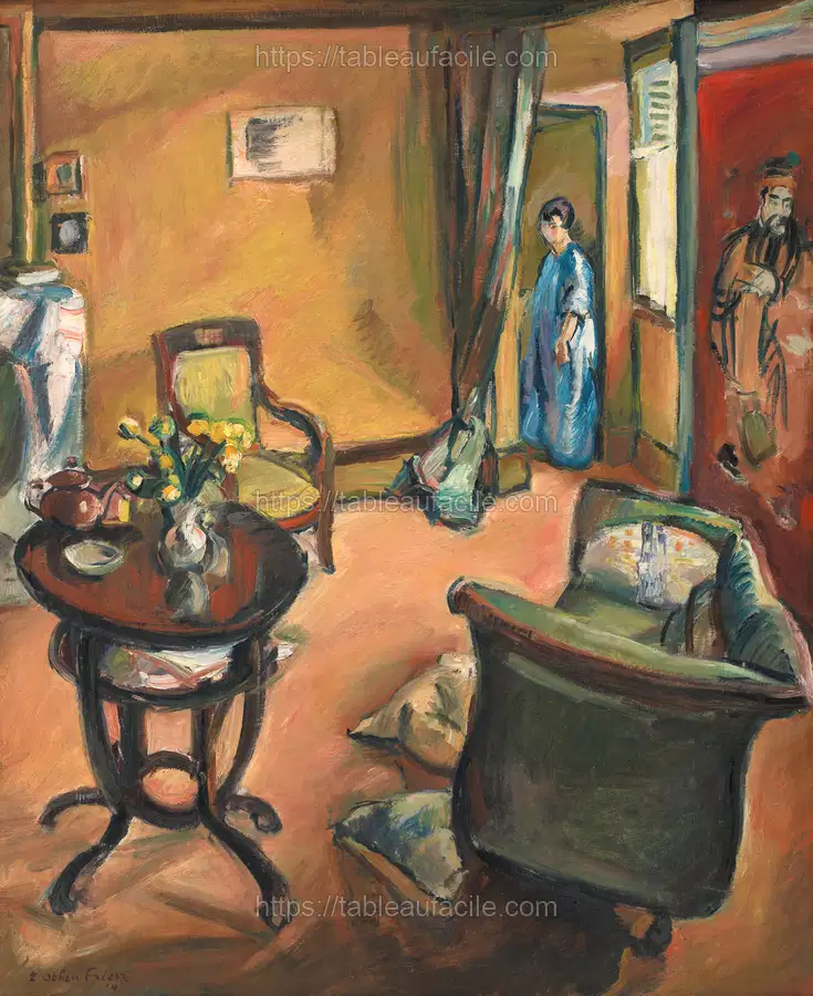 Interior by Othon Friesz apercu