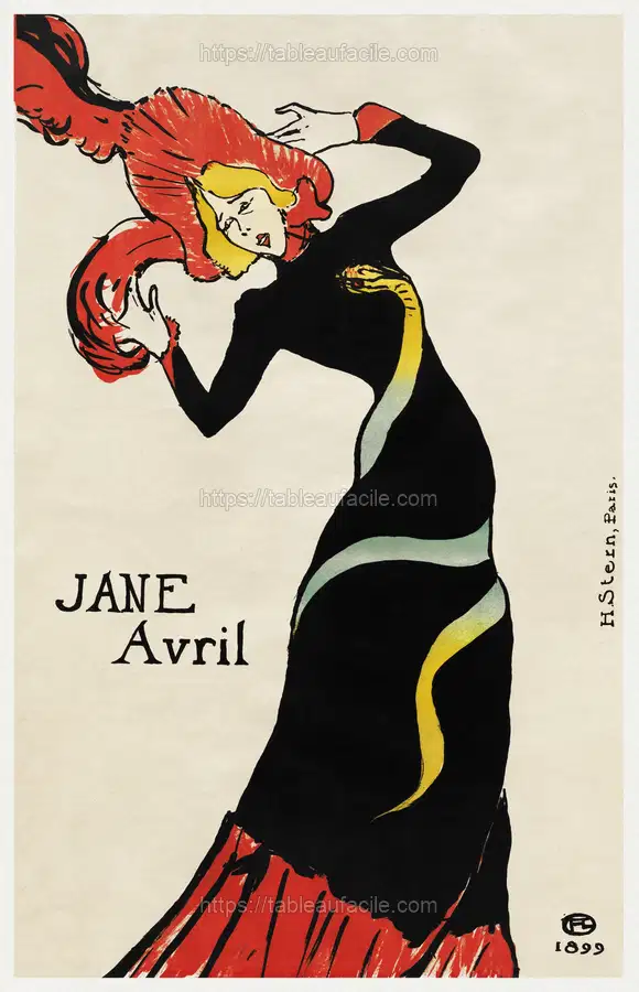 Jane Avril (1899)  Henri de Toulouse–Lautrec apercu