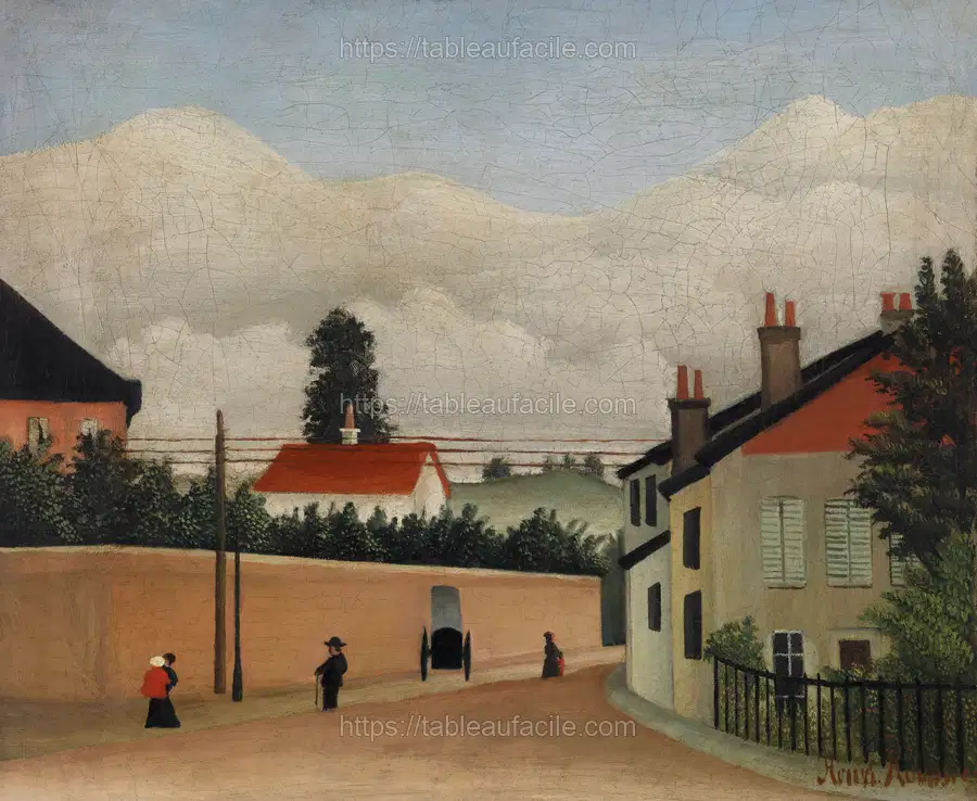 Outskirts of Paris (Environs de Paris) (ca. 1895) by Henri Rousseau apercu