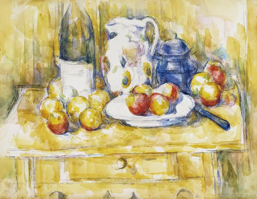 Paul Cézanne_s Apples on a Sideboard apercu