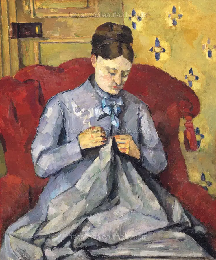 Paul Cézanne_s wife (1877) apercu