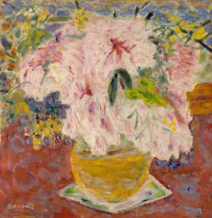 Pink Bouquet (ca. 1930) Pierre Bonnard apercu