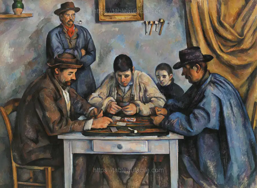 The Card Players (Les Joueurs de cartes) (ca. 1890–1892) by Paul Cézanne apercu