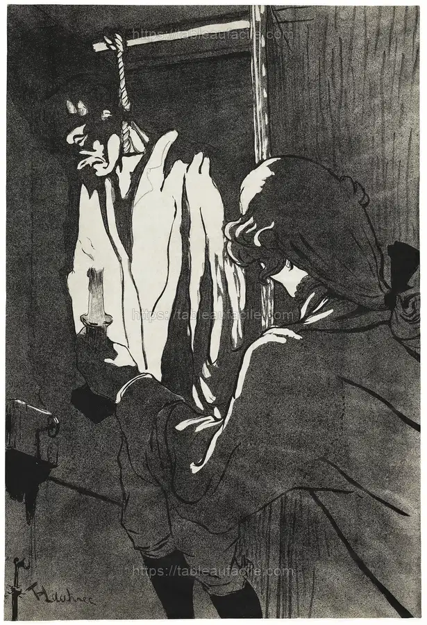 The Hanged Man (1892) Henri de Toulouse–Lautrec apercu