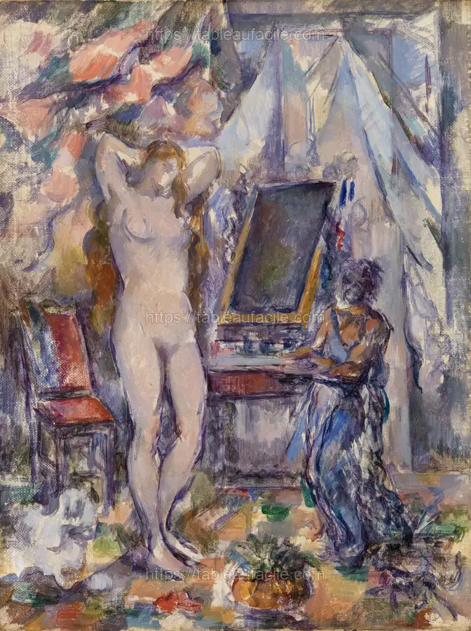 The Toilette (La Toilette) (ca. 1885–1890) by Paul Cézanne apercu