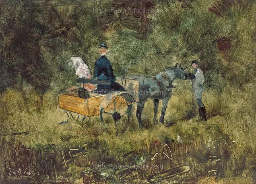The Trap (1880) Henri de Toulouse–Lautrec apercu