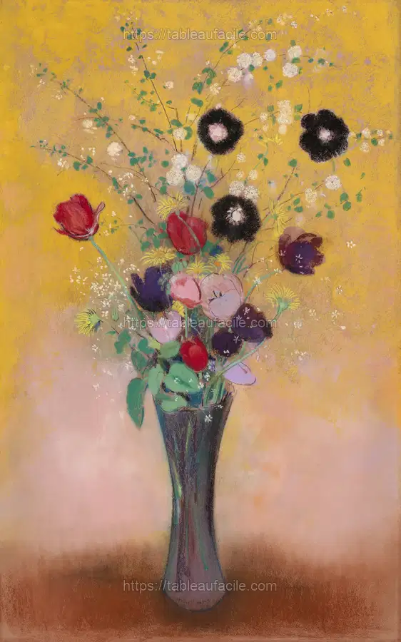 Vase of Flowers (1916) by Odilon Redon apercu