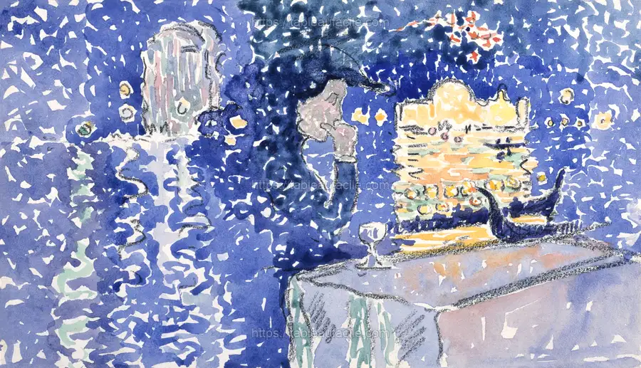 Venice Night of the Festival of the Redeemer (1903) Henri-Edmond Cross apercu