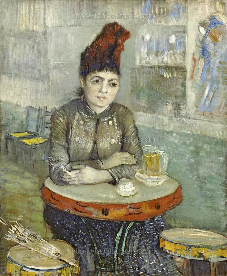 Vincent van Gogh_s Agostina Segatori Sitting in the Café du Tambourin apercu