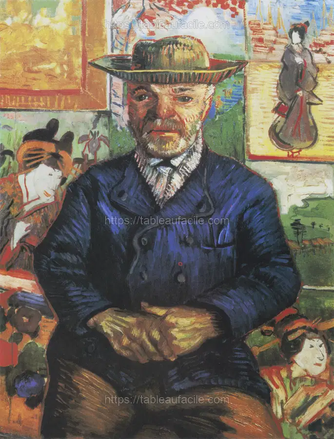 Vincent van Gogh_s Portrait of Père Tanguy (1887) apercu