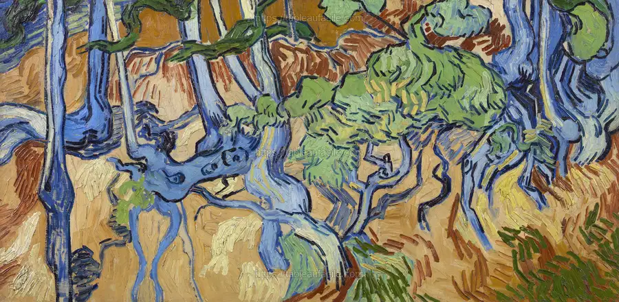 Vincent van Gogh_s Tree Roots (1890) apercu