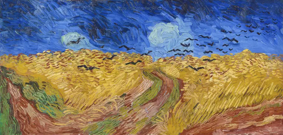 Vincent van Gogh_s Wheatfield with Crows (1890) apercu