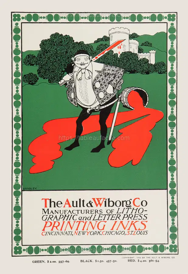 Ault and Wiborg, Ad. 106 (1890-1913) apercu