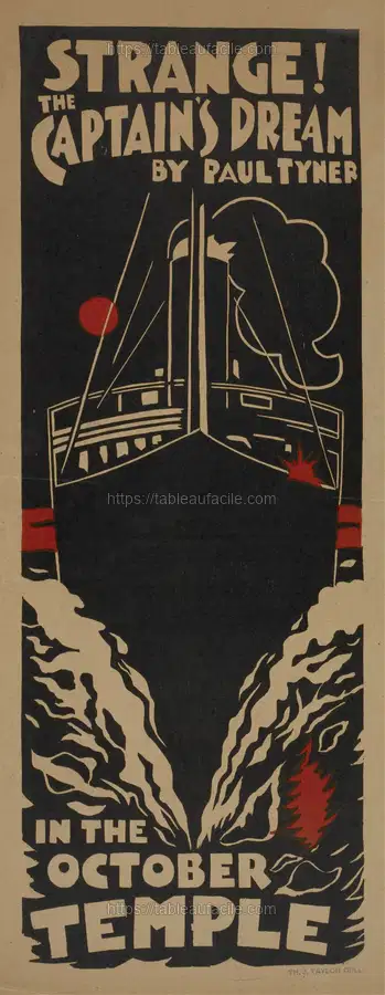 Strange! The captain’s dream (1895 - 1911) apercu