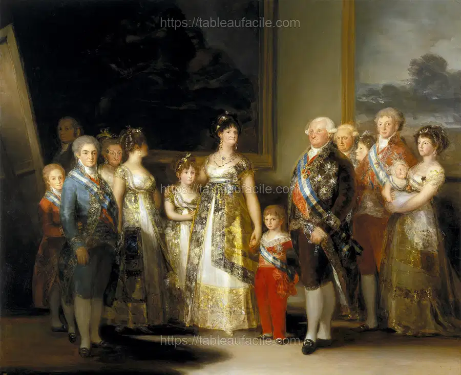 Aparecen Goya, los infantes Carlos María Isidro apercu