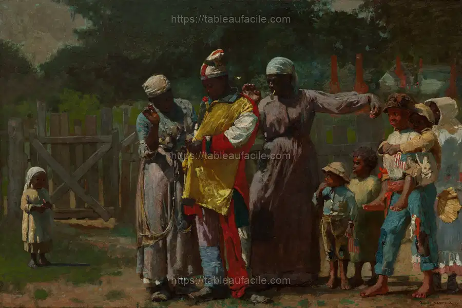 Dressing for the Carnival by Winslow Homer apercu
