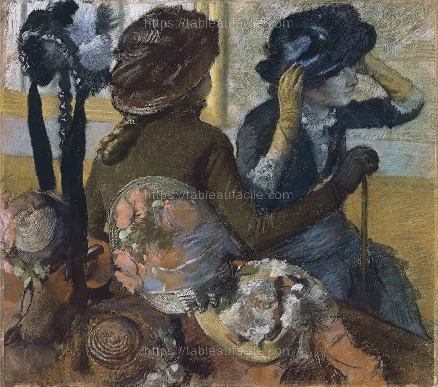 Edgar Degas_s At the Milliner_s (1882) apercu