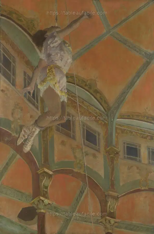 Edgar Degas_s Miss La La at the Cirque Fernando (1879) apercu