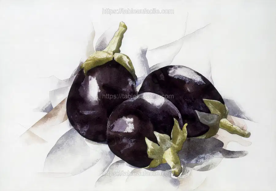 Eggplants (1927)  by Charles Demuth apercu