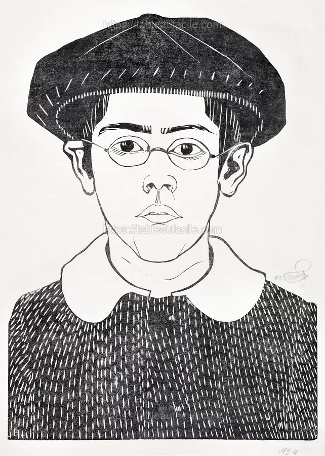 My son, Jaap Jessurun de Mesquita (Mijn zoon, Jaap Jessurun de Mesquita) (1915)  by Samuel Jessurun de Mesquita apercu