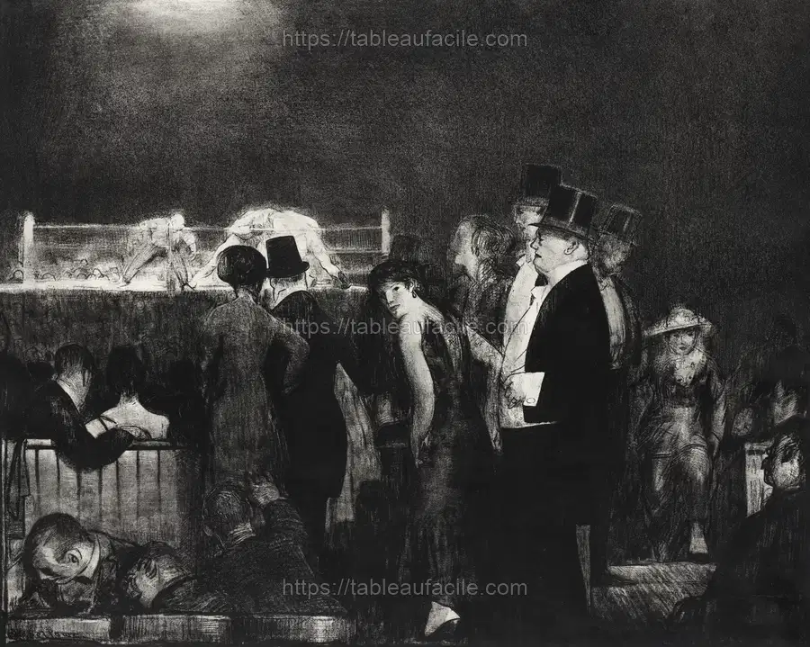 Preliminaries (1916) by George Wesley Bellows apercu