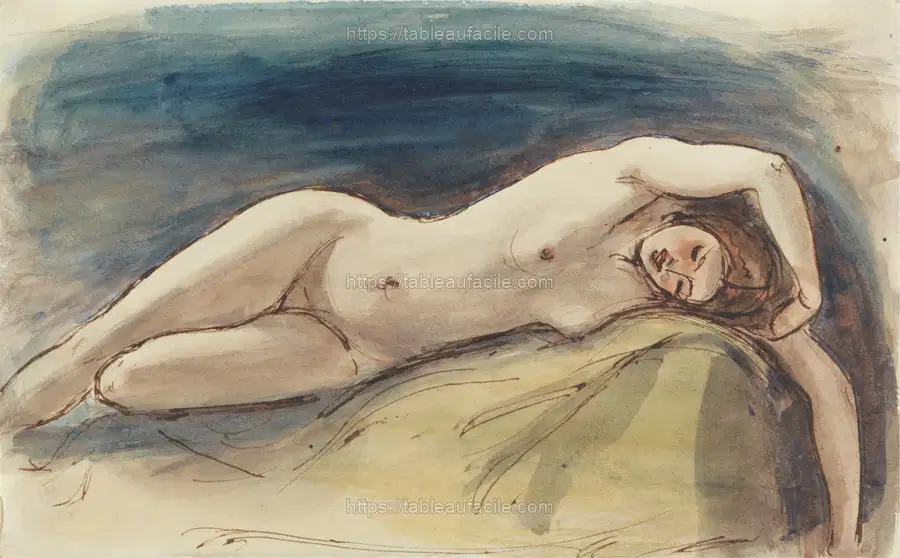 Reclining Female Nude apercu