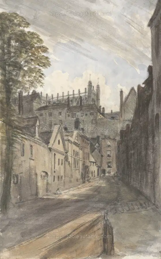 St. George_s Chapel and The Castle Wall From Bier Lane apercu