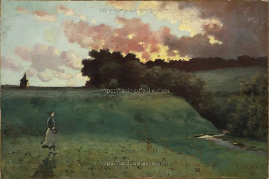 Stormy Landscape by Louis Michel Eilshemius apercu