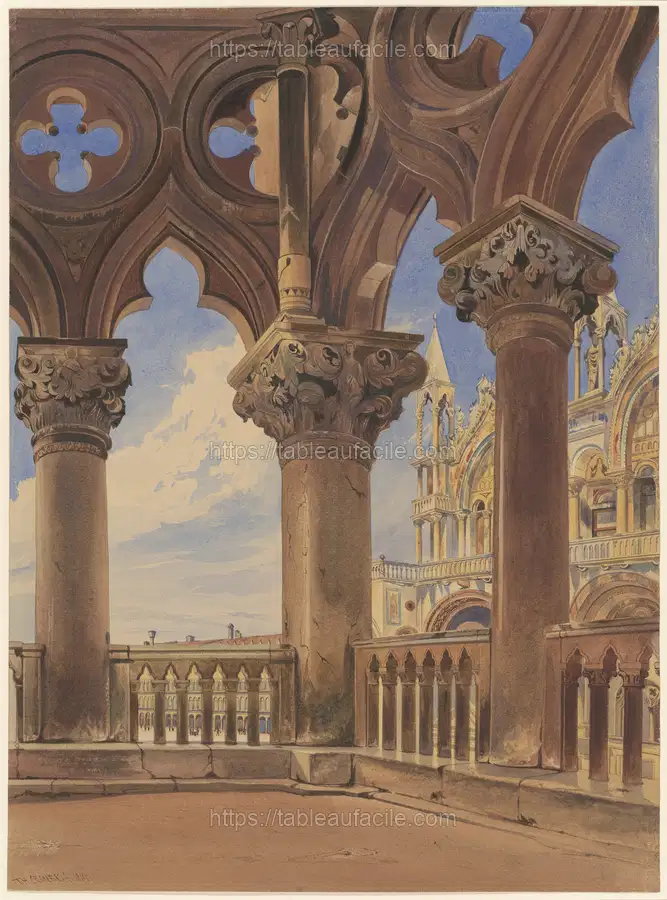 St. Marks Square from the Doges Palace apercu