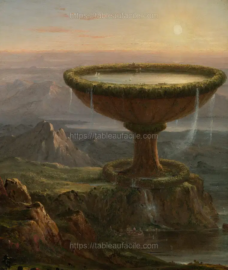 The Titan_s Goblet by Thomas Cole apercu