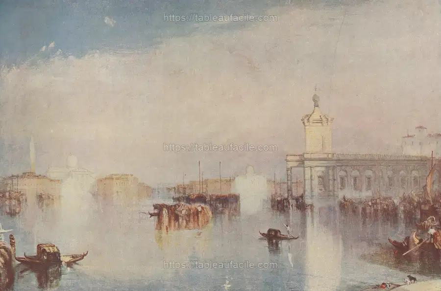 Venice, The Dogana, San Georgio, &c, From the Steps of the Europa apercu